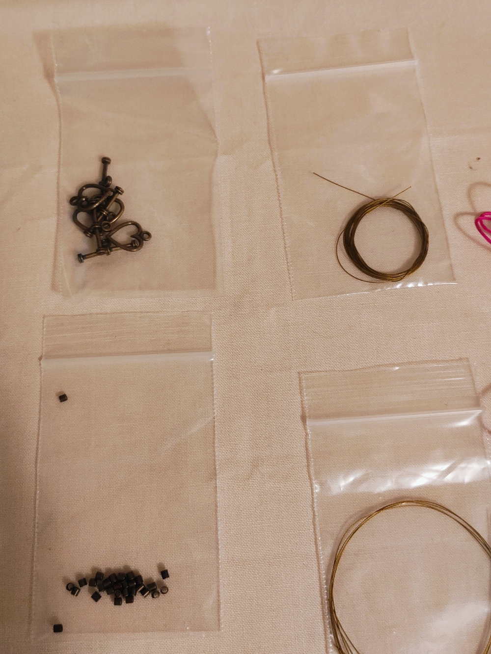 Mixed Jewelry Making Supplies — Silver Chains & Findings Bundle #1 - Picture 5 of 10
